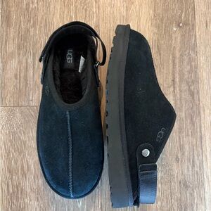 UGG Men's Black Suede Loafers